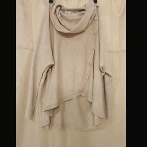 Beautiful side button sweater